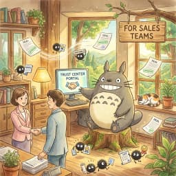 Trust Center for Sales Teams: answer security questions faster